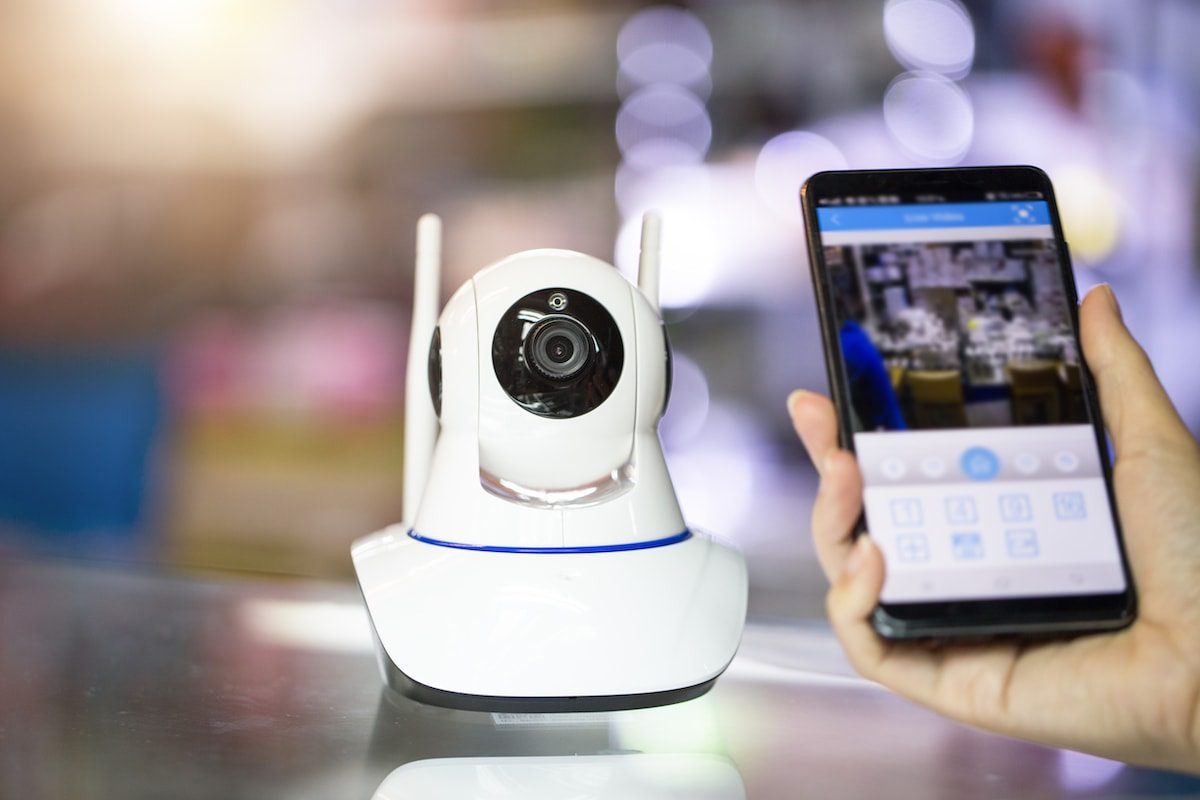 Smart home security camera 