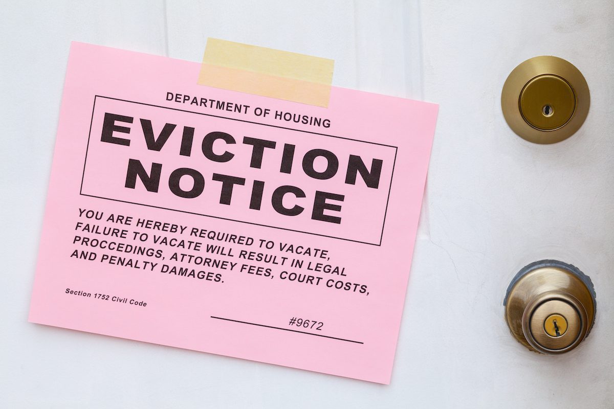eviction notice rental term