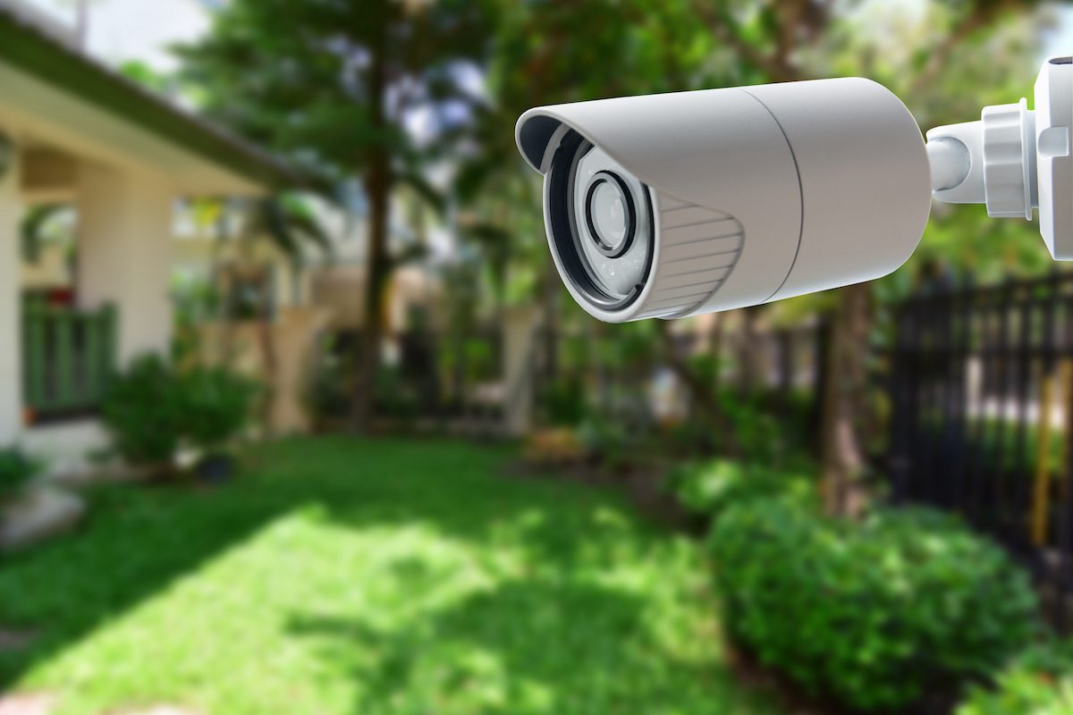 Property surveillance cameras are legal, with some rules.