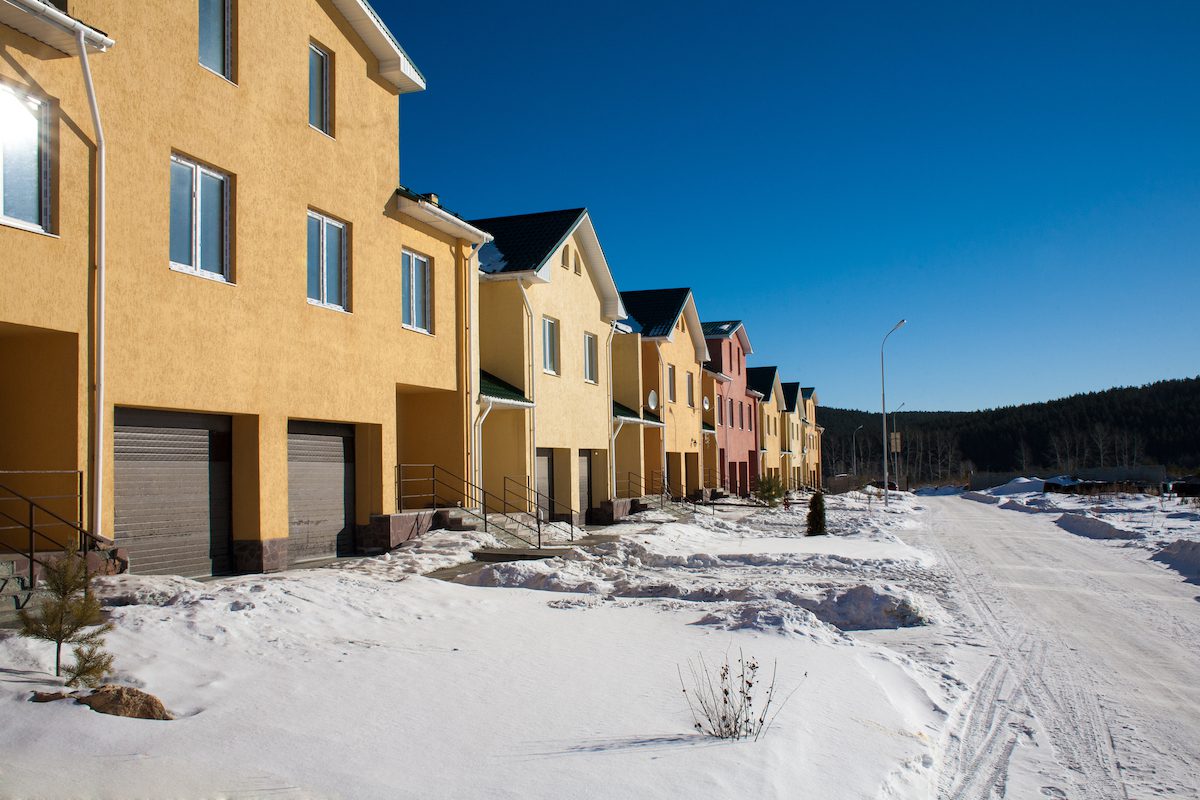property exterior in winter
